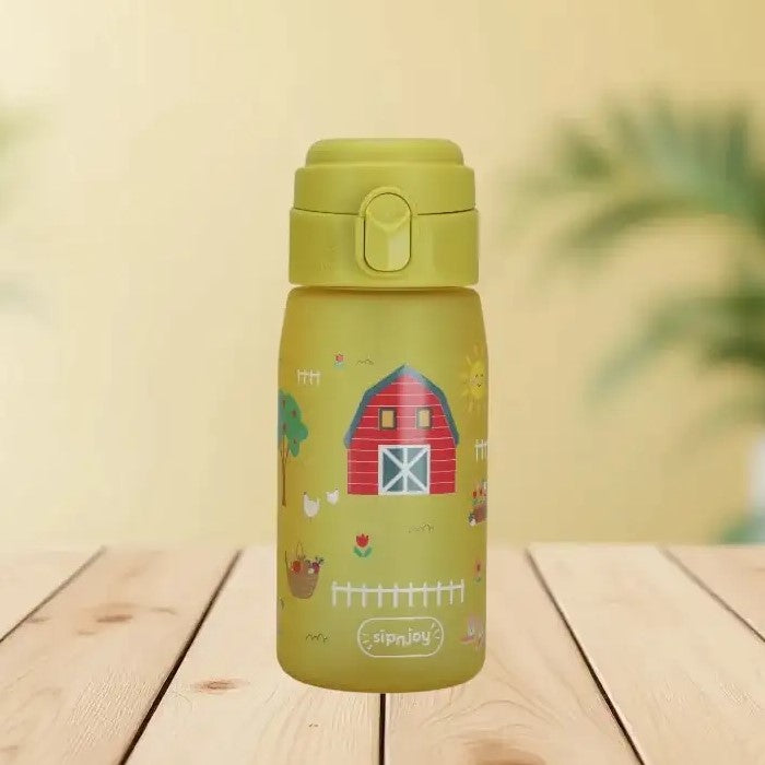 SipnJoy QuickGulp Tritan Suluk 420 ml - Farmyard Fun