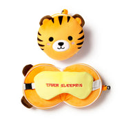 Relaxeazzz Seyahat Yastığı Ve Göz Maskesi Tiger Plush