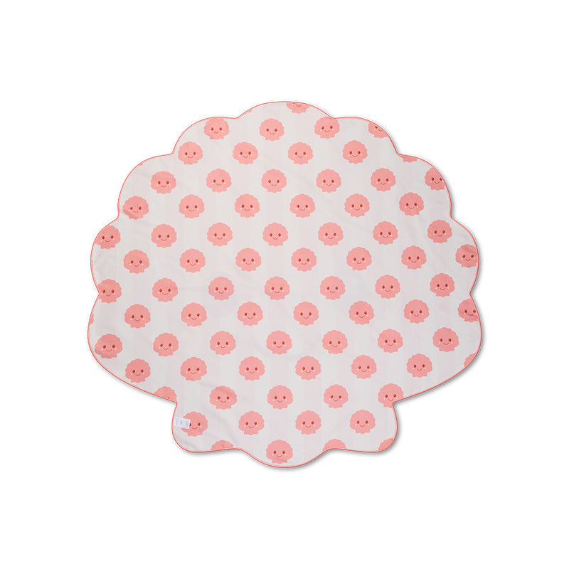 Swim Essentials Shelltastic Shaped Plaj Havlusu Pembe