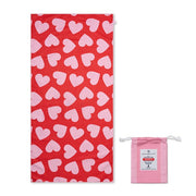 Swim Essentials Hearts Red Plaj Havlusu Kırmızı