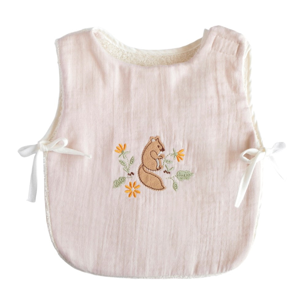 Lille Trove Müslin & Havlu Önlük Açık Pembe