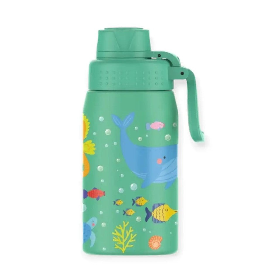 SipnJoy WideWonder Çocuk Su Termosu 420 ml - Ocean Whisper