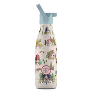Cool Bottles Paslanmaz Çelik Suluk - The Kids Bottle Tudor Village 350 ml