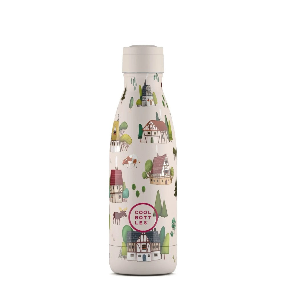 Cool Bottles Paslanmaz Çelik Suluk - The Kids Bottle Tudor Village 350 ml
