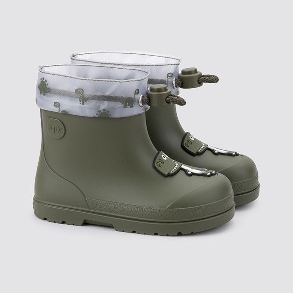 İgor Çocuk Yağmur Botu Mendi Dino Borrego - Khaki Haki