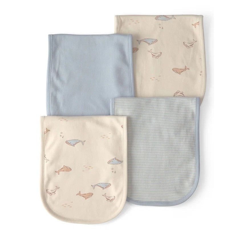 Carter's Erkek Bebek Omuz Bezi 4'lü Set Mavi