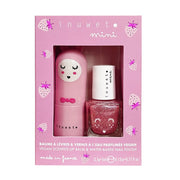 Inuwet Box Lip Balm ve Oje 2'li Set Pink Nail