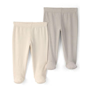Carter's Erkek Bebek 2'li Patikli Pantolon Set Ekru