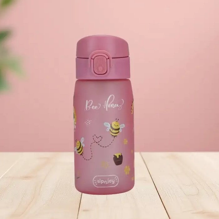 SipnJoy SimpleSip Tritan Suluk 420 ml - Bee Honey