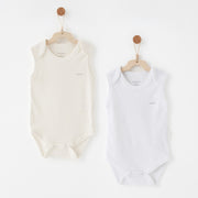 Andy Wawa Andywawa Yazlık Bebek Body 2'li Set - Special Modal Ekru - Body,Tulum,Zıbın