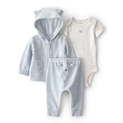 Carter's Erkek Bebek Hırkalı 3'lü Set Mavi