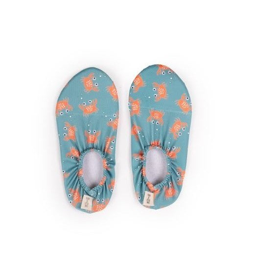 Miela Kids Erkek Çocuk Kaydırmaz Havuz/Deniz Patik - Crazy Crab Mint