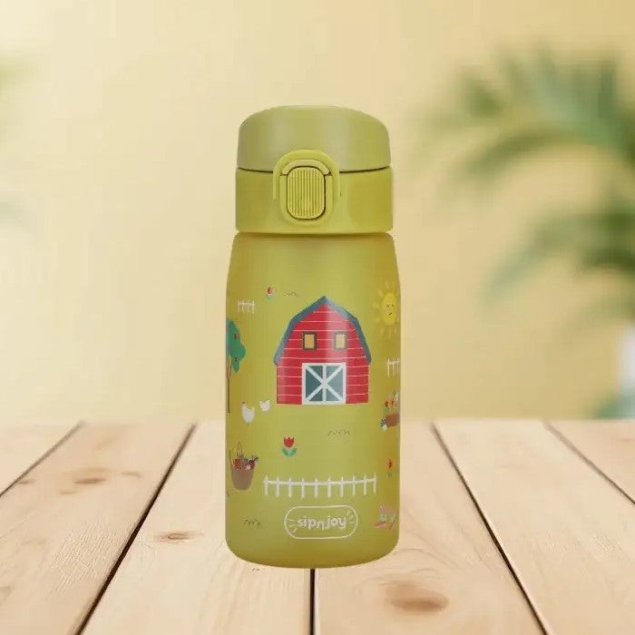 SipnJoy SimpleSip Tritan Suluk 420 ml - Farmyard Fun