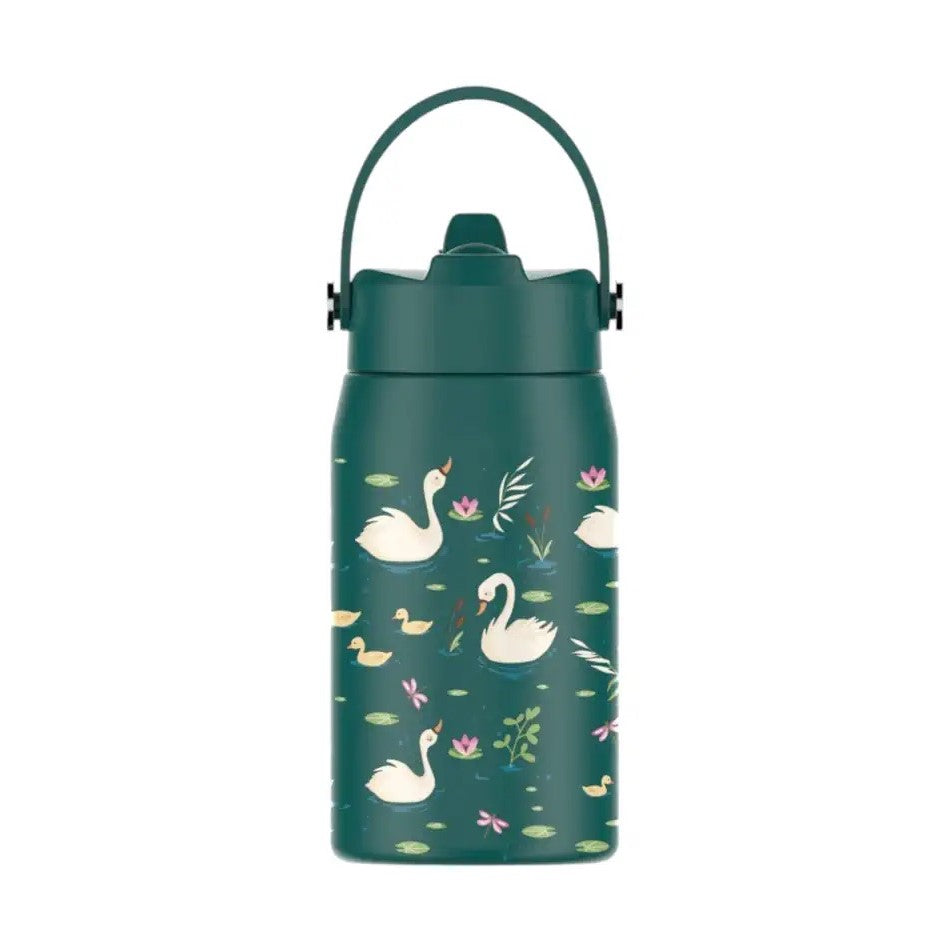 SipnJoy Lil'Straw Çocuk Su Termosu 420 ml - Swan Harmony