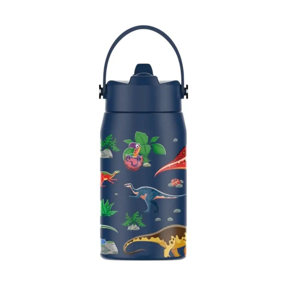 SipnJoy Lil'Straw Çocuk Su Termosu 420 ml - Dino Roar