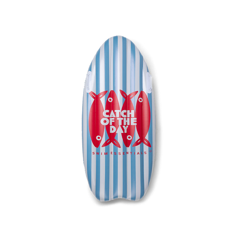 Swim Essentials Cath Of The Day Surfboard Tutacaklı Şişme Deniz ve Havuz Yatağı