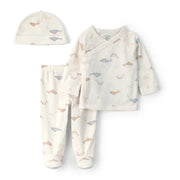 Carter's Erkek Bebek 3'lü Set Ekru