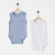 Andy Wawa Andywawa Yazlık Bebek Body 2'li Set - Special Modal Mavi - Body,Tulum,Zıbın