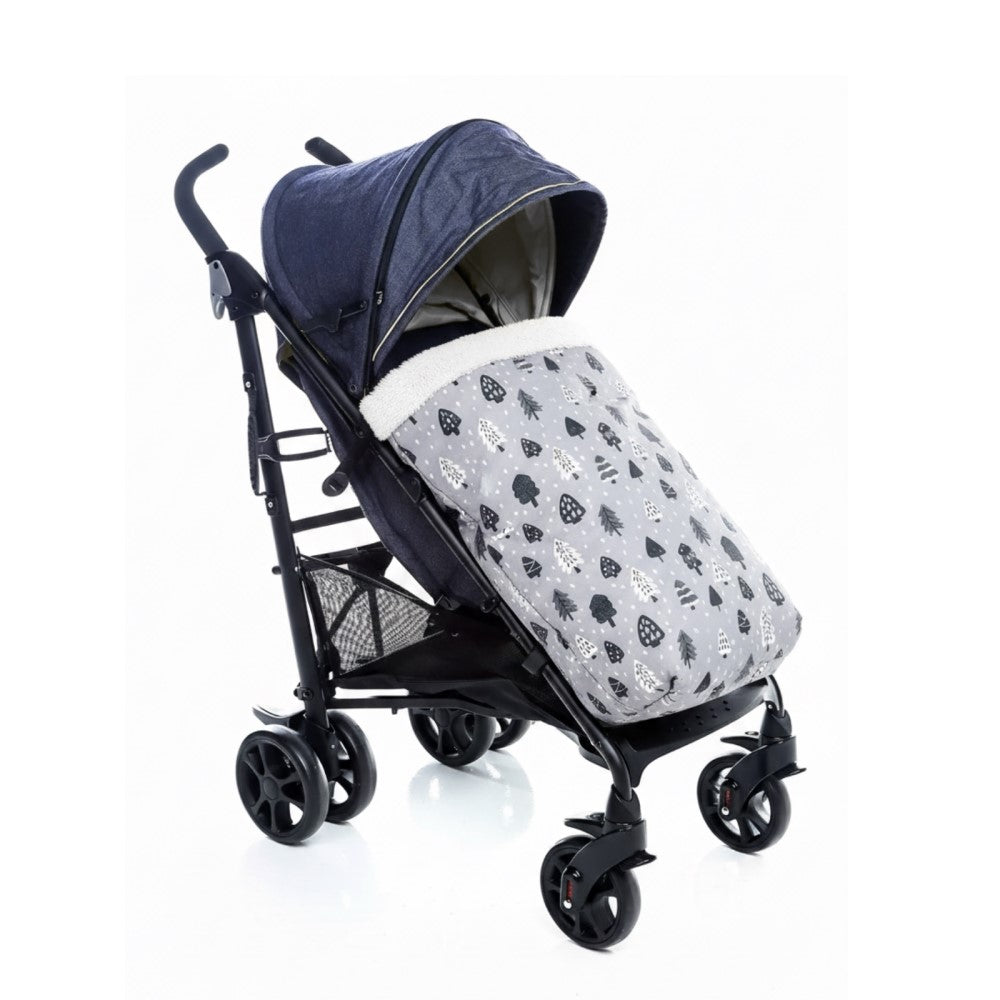 Mama Yoyo Welsoftlu Lastikli Puset Battaniyesi-Ağaç Desenli