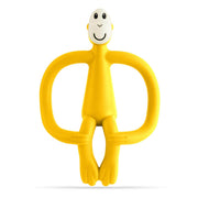 Matchstick Monkey Silikon Diş Kaşıyıcı Sarı
