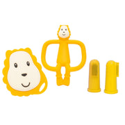 Matchstick Monkey İlk Dişlerim Silikon Diş Kaşıyıcı Başlangıç Seti - Lion