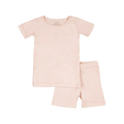 Bebesense Bambu Kısa Kollu Pijama Takımı Pembe