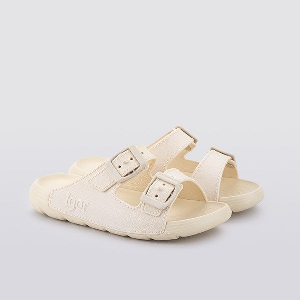 İgor Yazlık Çocuk Terlik Kai - Marfil Krem