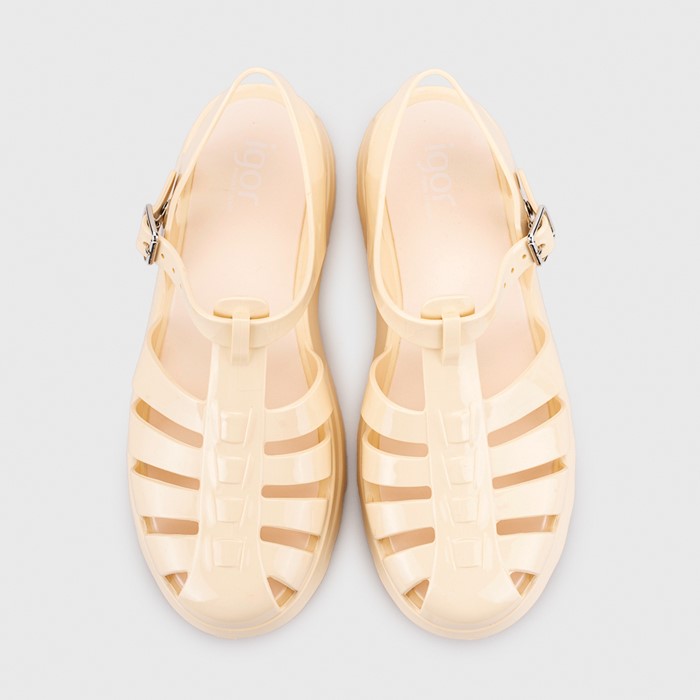 İgor Yazlık Kadın Sandalet Vega Mc - Marfil Ekru