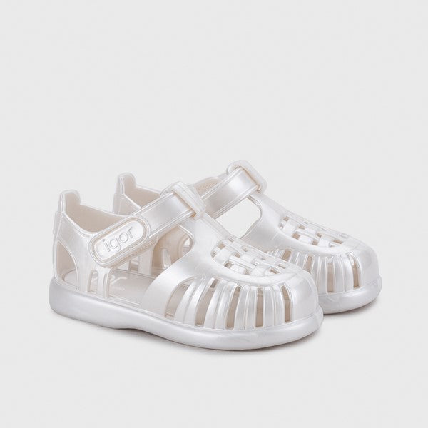 İgor Yazlık Çocuk Sandaleti Tobby Nacar - Marfil Ekru