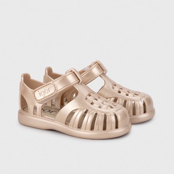 İgor Yazlık Çocuk Sandaleti Tobby Nacar - Platino Platinum