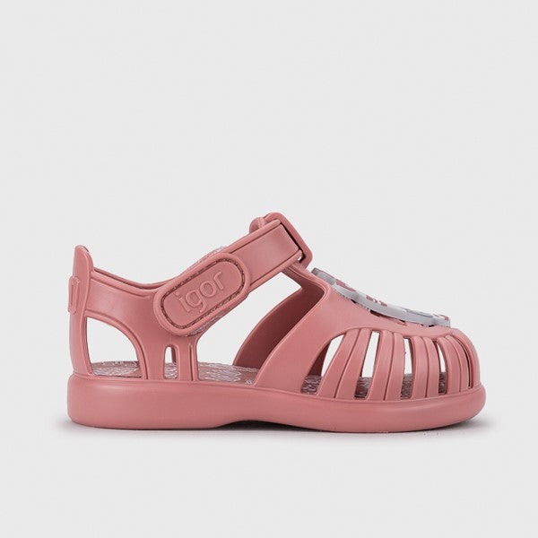 İgor Yazlık Çocuk Sandaleti Tobby Zebra - Nuevo Rosa Gül Kurusu