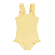 Sand Mother Kız Çocuk UPF 50+ Mayo - Butter Yellow Sarı