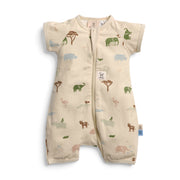 ErgoPouch Organik Pamuklu Kısa Tulum 0.2 Tog - Savannah Krem