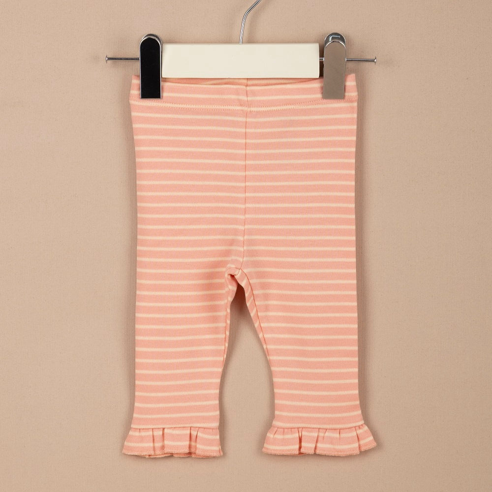 ChiMayys Baby Tiny Ruffle Organik İkili Set Somon