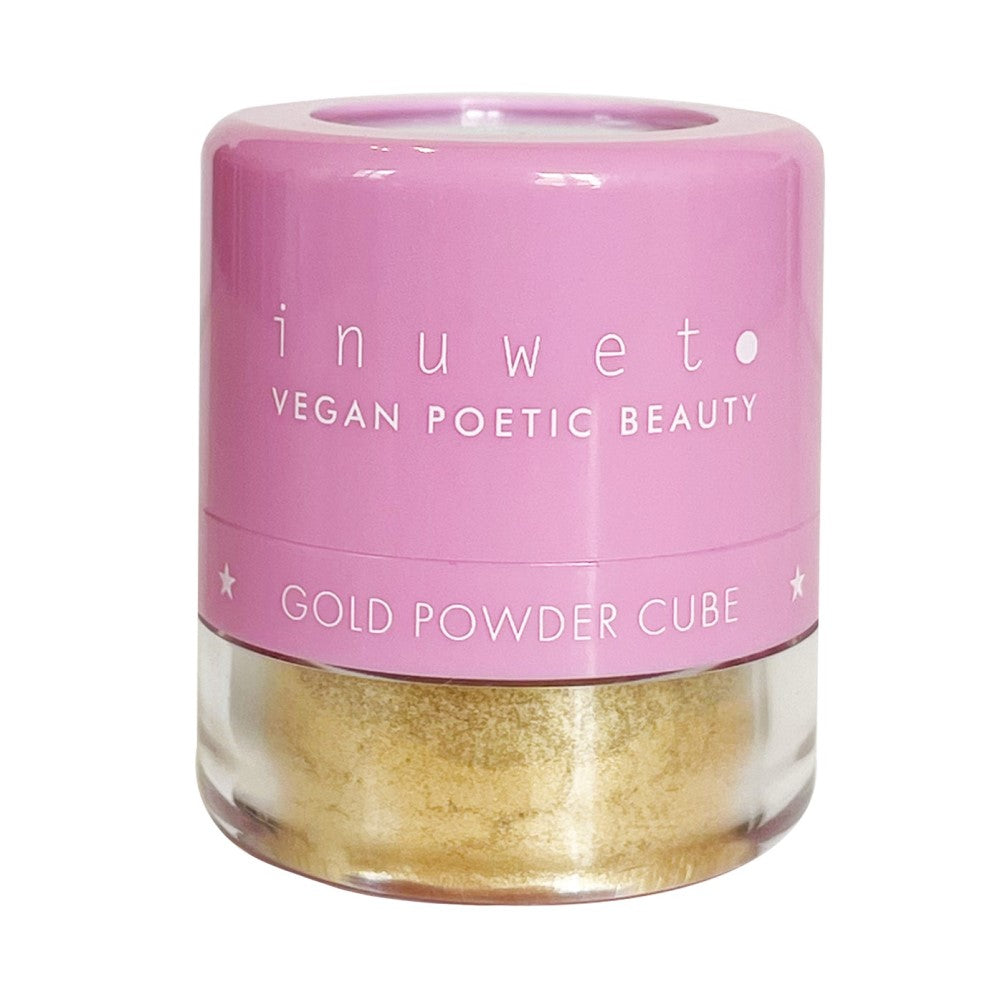 Inuwet Loose Powder Cube Gold Pudra