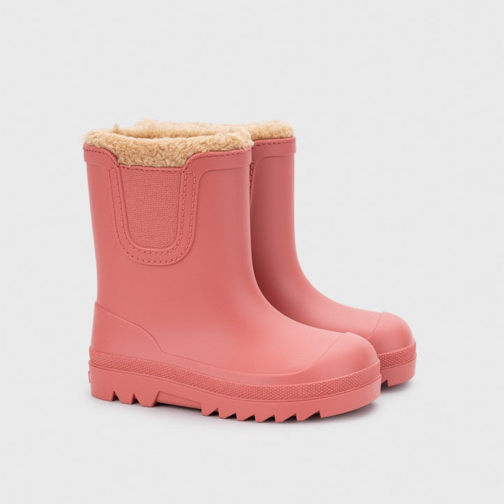 Igor Kürklü Çocuk Yağmur Botu Veerona Borrego - Coral Pembe
