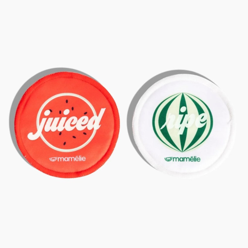 Mamelie Doğal Yıkanabilir Gece Parlayan Göğüs Pedi Bambu Doğal 8'li STD