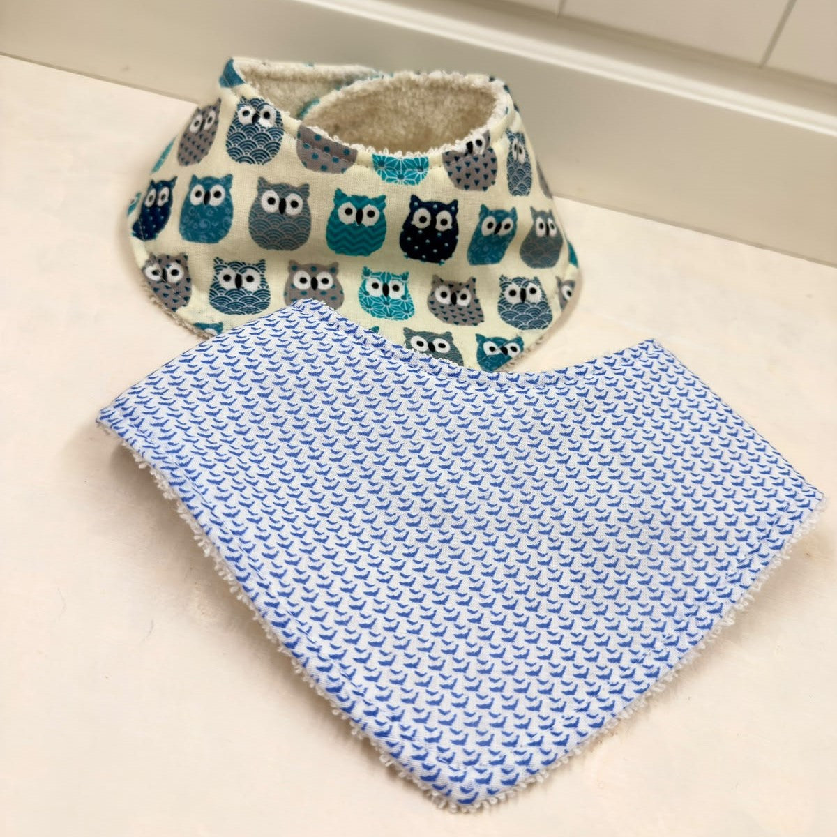 Le Petit Dodo Salya Önlük 2'li Set Baykuş&Blumarine