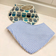 Le Petit Dodo Salya Önlük 2'li Set Baykuş&Blumarine