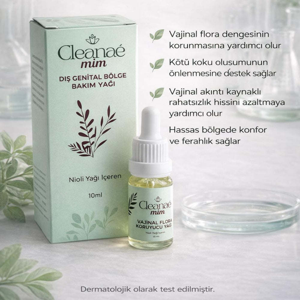 Cleanae Mim Dış Genital Bölge Bakım Yağı