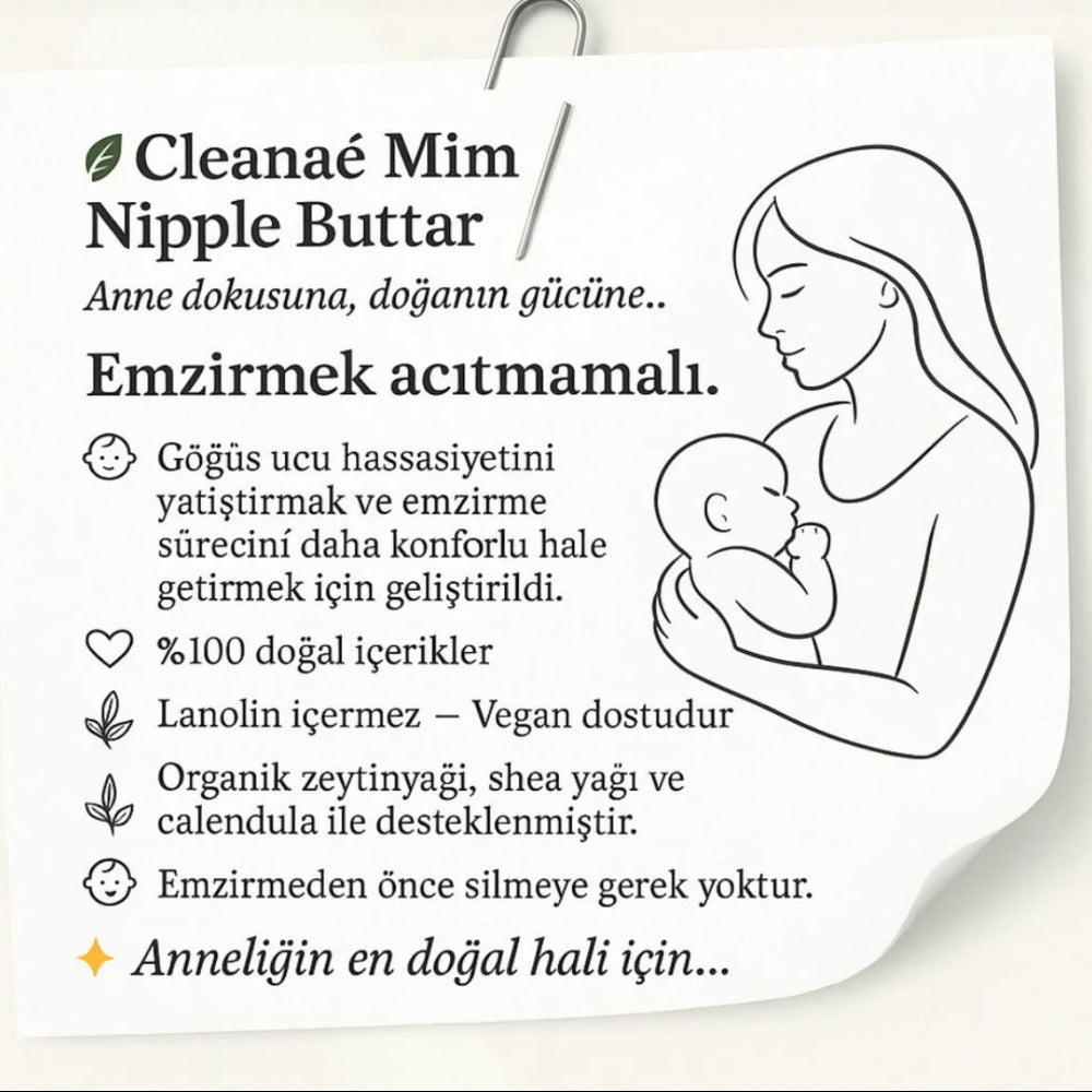 Cleanae Mim Göğüs Ucu Bakım Kremi
