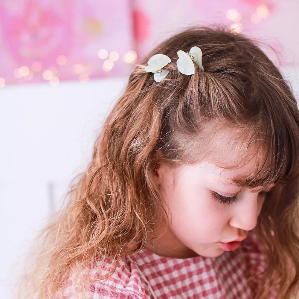 Mini & Kids - Mini Kalp Kemik Toka 2'li Yeşil