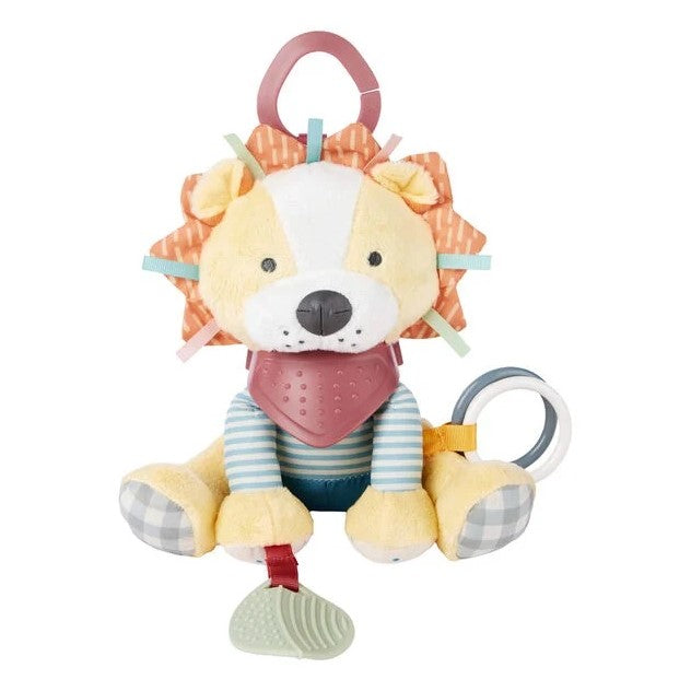 Skip Hop Bandana Buddies Askılı ve Diş Kaşıyıcılı Bebek Oyuncağı - Aslan