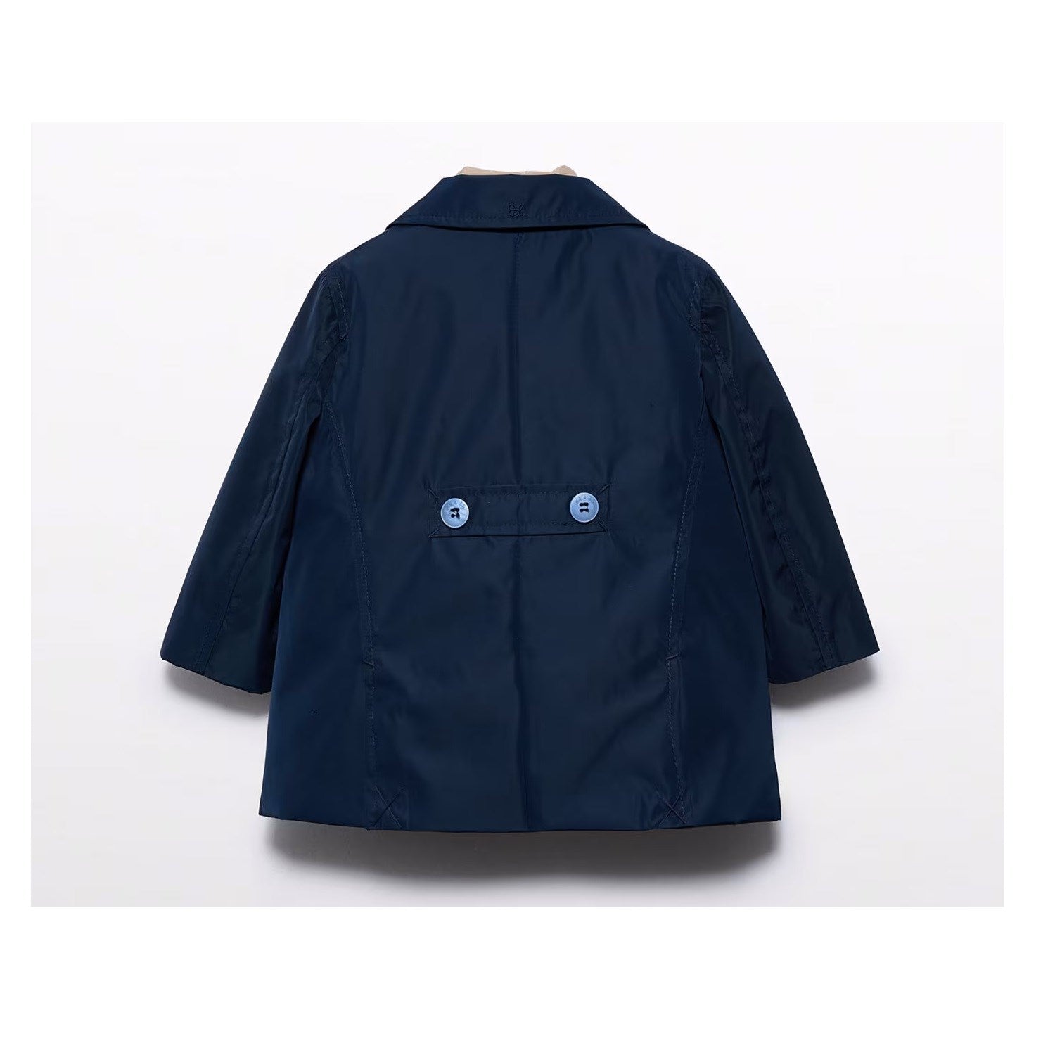 Abel Lula Erkek Trench Style Yelek Mont Set Lacivert