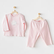 Andywawa Bebek 2'li Takım Bunny Bear Pembe