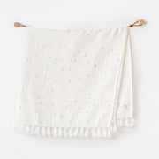 Andywawa Bebek Battaniye 85x90 cm Happy Place Beyaz