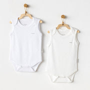 Andywawa Bebek Zıbın Takım 2'li  Set Ekru