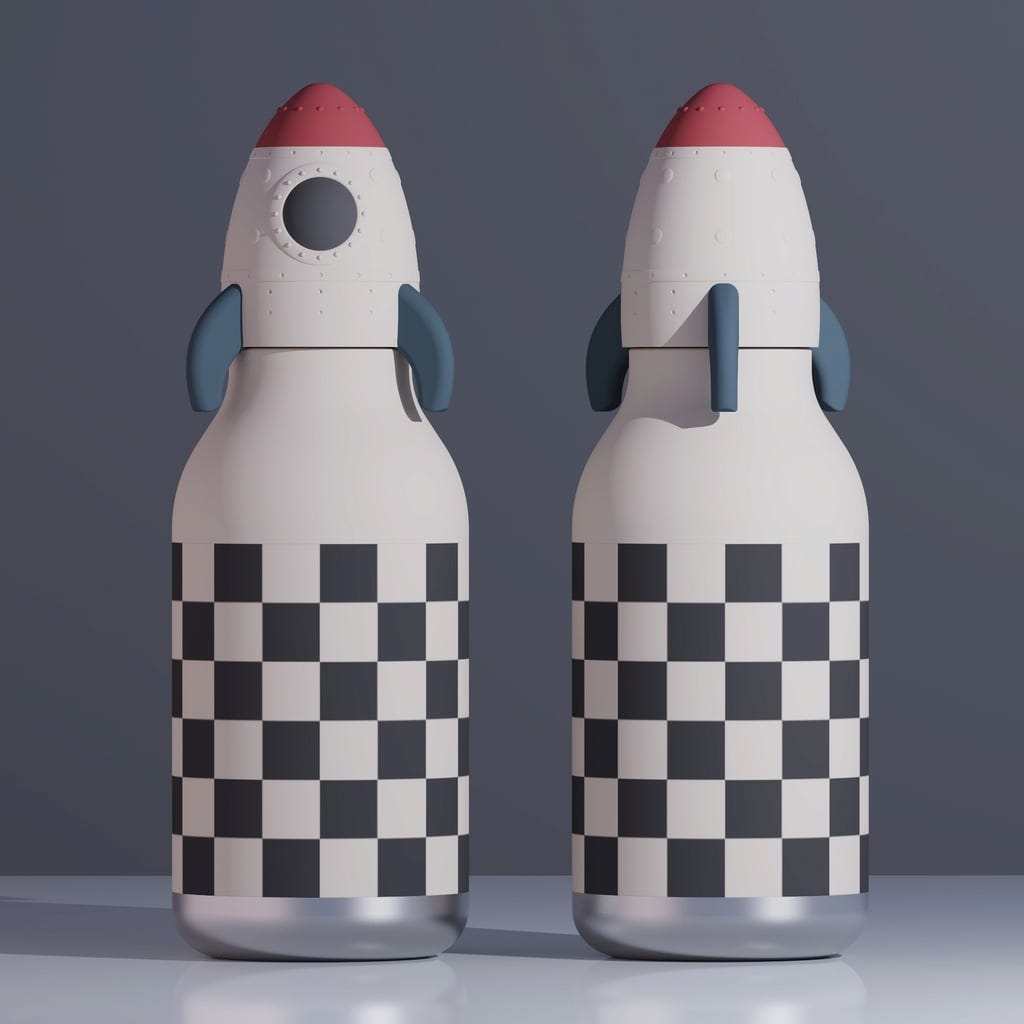 Asobu Bestie Bottle - Rocketship