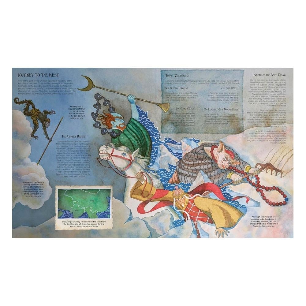 Wide Eyed Atlas Of Mythical Journeys - Kitap - Görsel 6