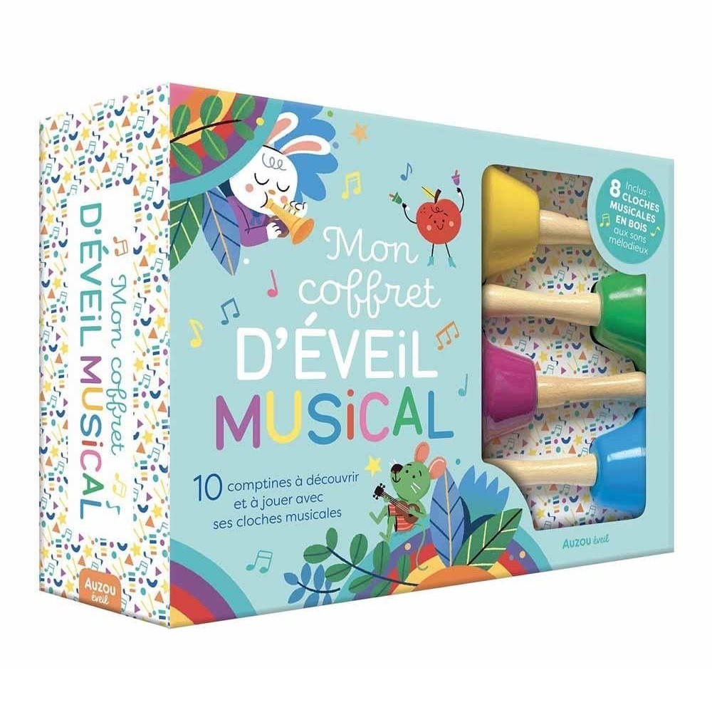 Auzou Toys 8 Müzik Çanı - Ritim Tutmayı Öğreniyorum STD
